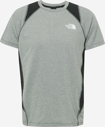 THE NORTH FACE - Camiseta funcional 'GLACIER' en gris: frente