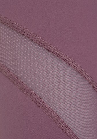 Skinny Pantalon de sport LASCANA ACTIVE en violet