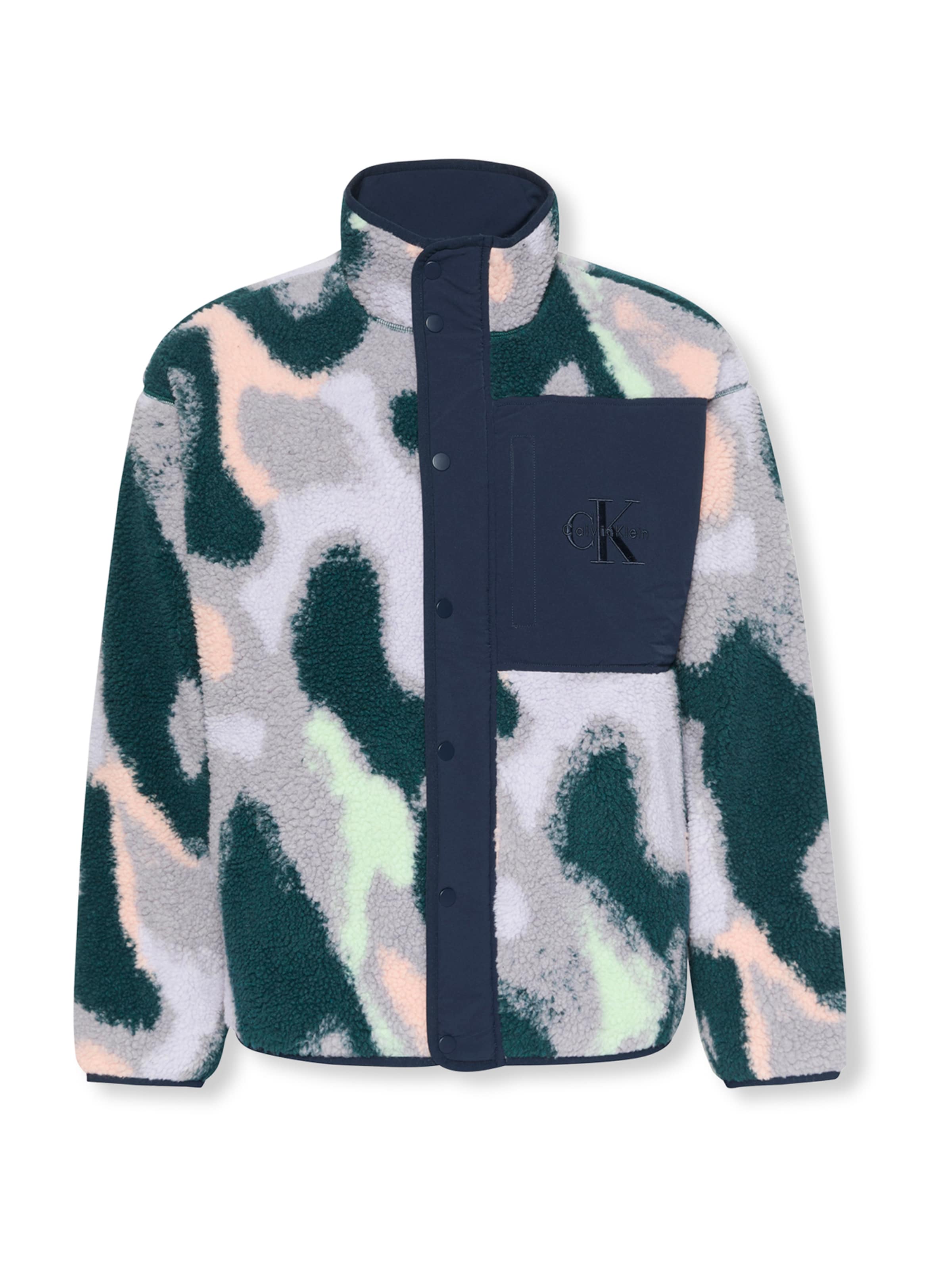 Calvin Klein Jeans Jacke in Blau: Vorderseite