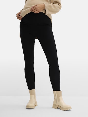 bonprix Skinny Legíny - Čierna: predná strana