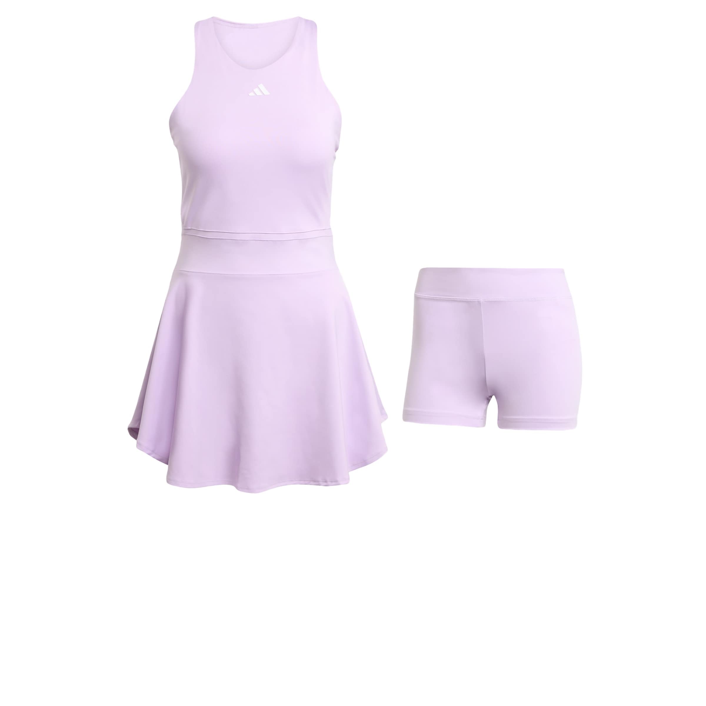 ADIDAS PERFORMANCE Set: Sportkleid und Shorts &#x27;Tennis Climacool&#x27; in Lila: Vorderseite