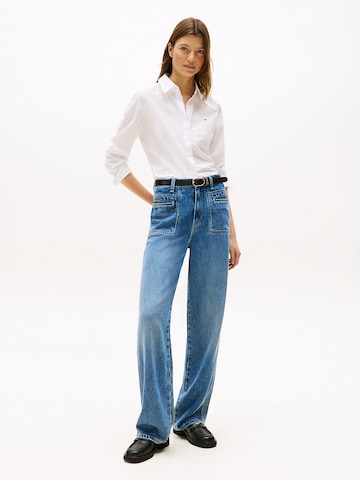 Chemisier TOMMY HILFIGER en blanc