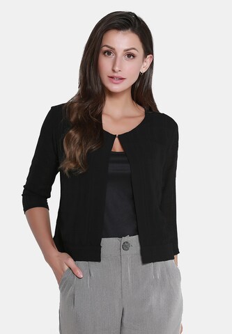 usha BLACK LABEL - Chaqueta de entretiempo en negro: frente