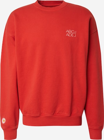 Sweat-shirt 'Refna' ABOJ ADEJ en rouge : devant