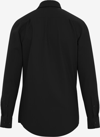 SEIDENSTICKER Regular fit Business Shirt in Black