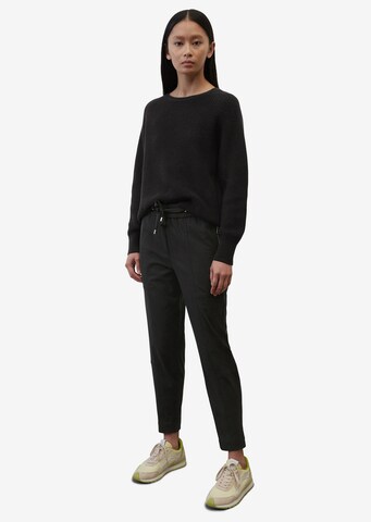 Marc O'Polo Tapered Hose 'LONTTA' in Schwarz