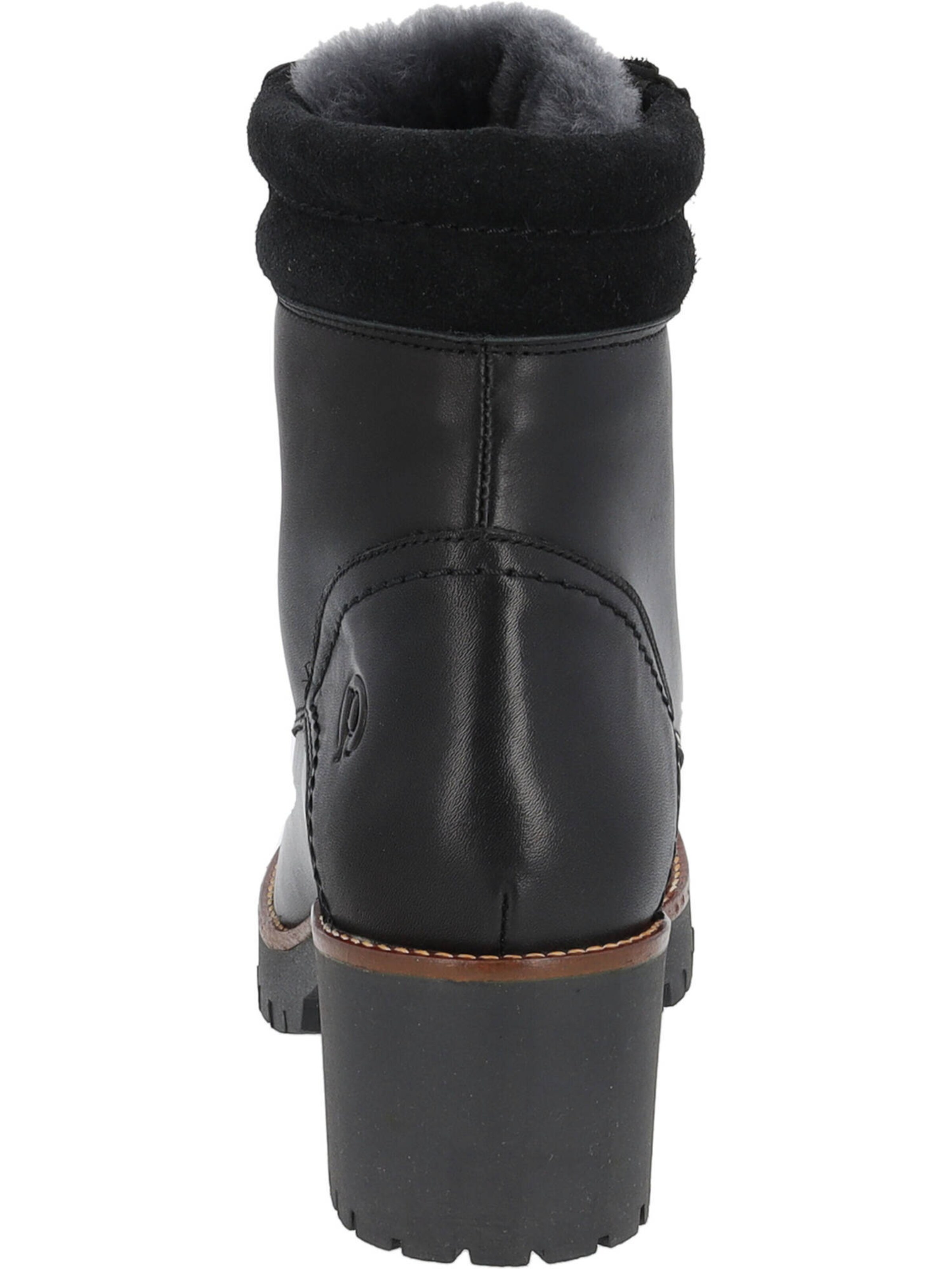 Palado Gležnarji z vezalkami 'Skarda' | črna barva