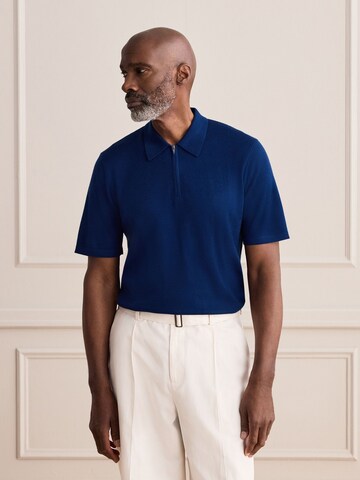 Next Pullover 'Signature' in Blau: Vorderseite