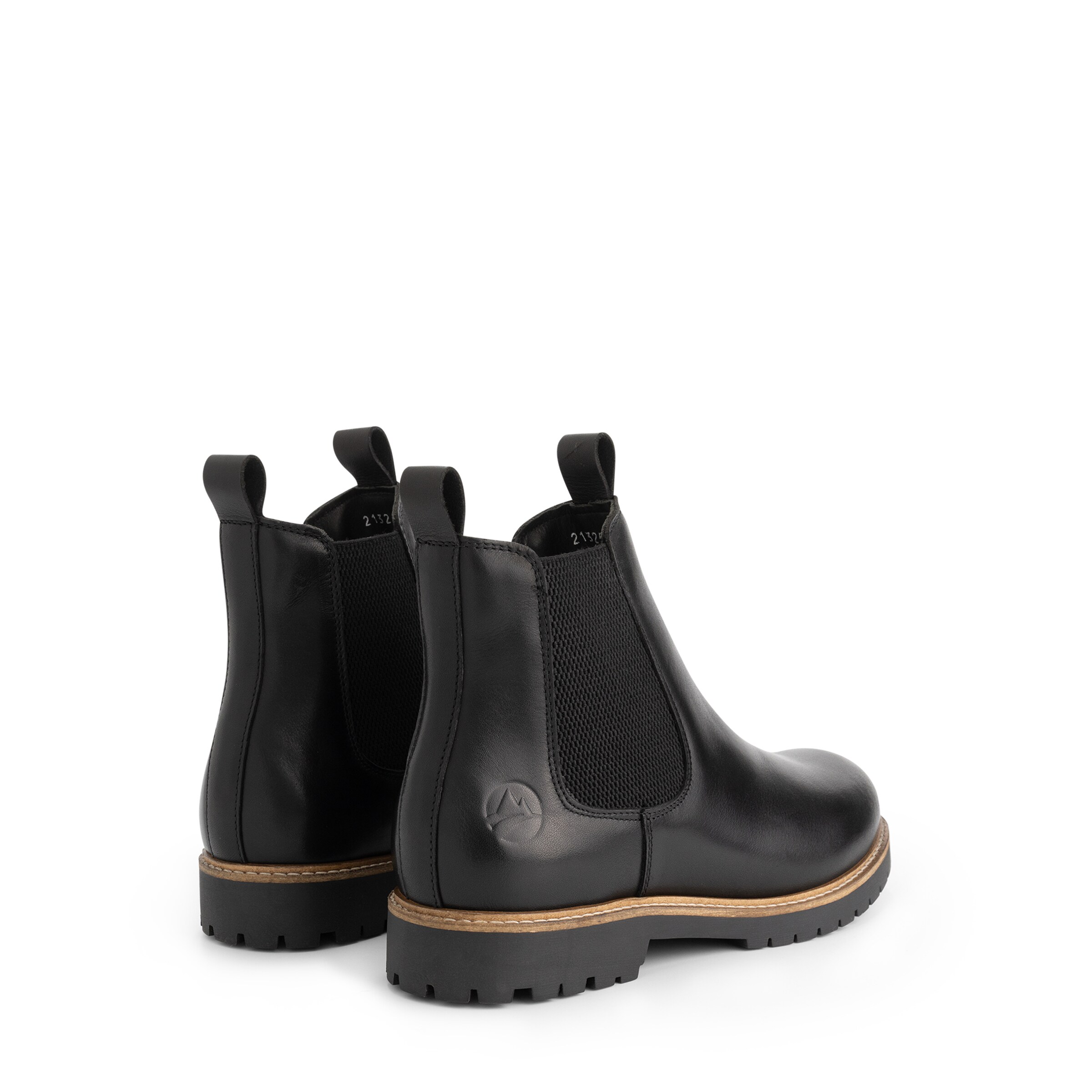 Chelsea Boots 'Agder' Travelin en noir