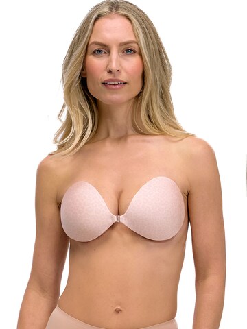 MAGIC Bodyfashion Behå 'Backless Beauty' i rosa: framsida