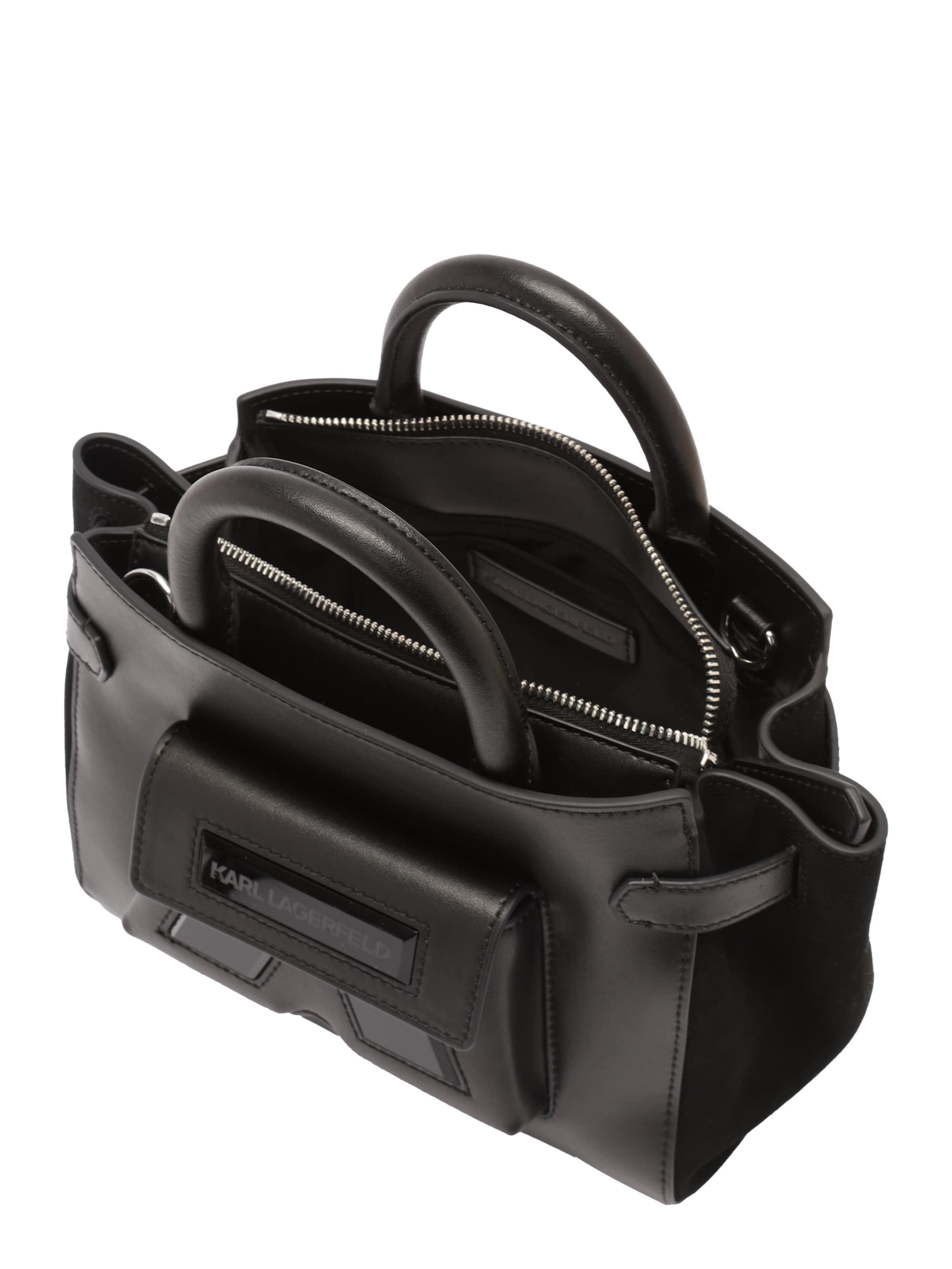 Karl Lagerfeld Τσάντα χειρός 'Ikon' σε μαύρο