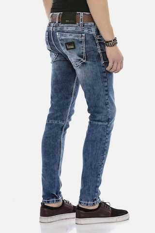 CIPO & BAXX Regular Jeans 'DENIM' in Blauw