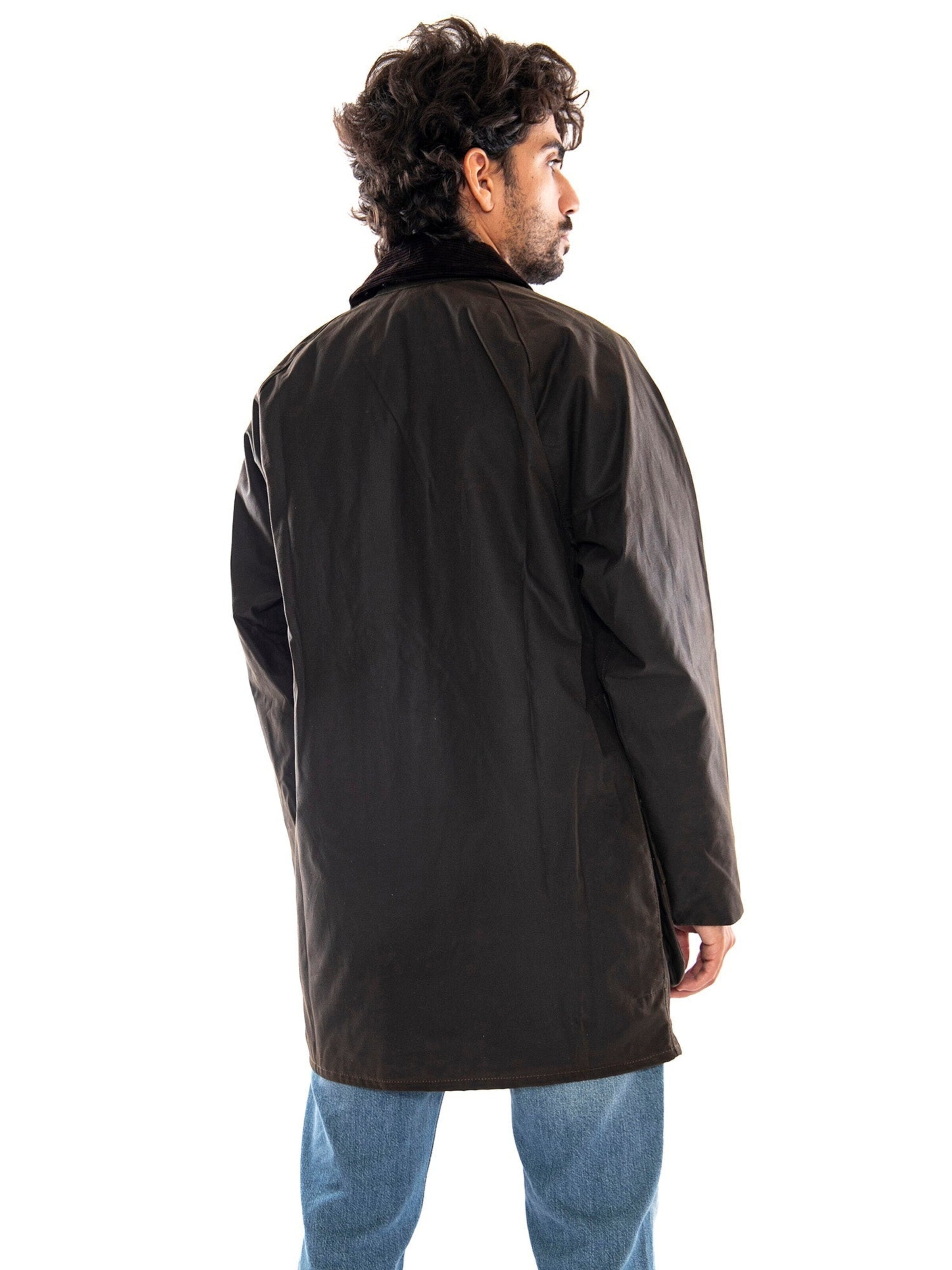 Veste mi-saison Barbour en vert