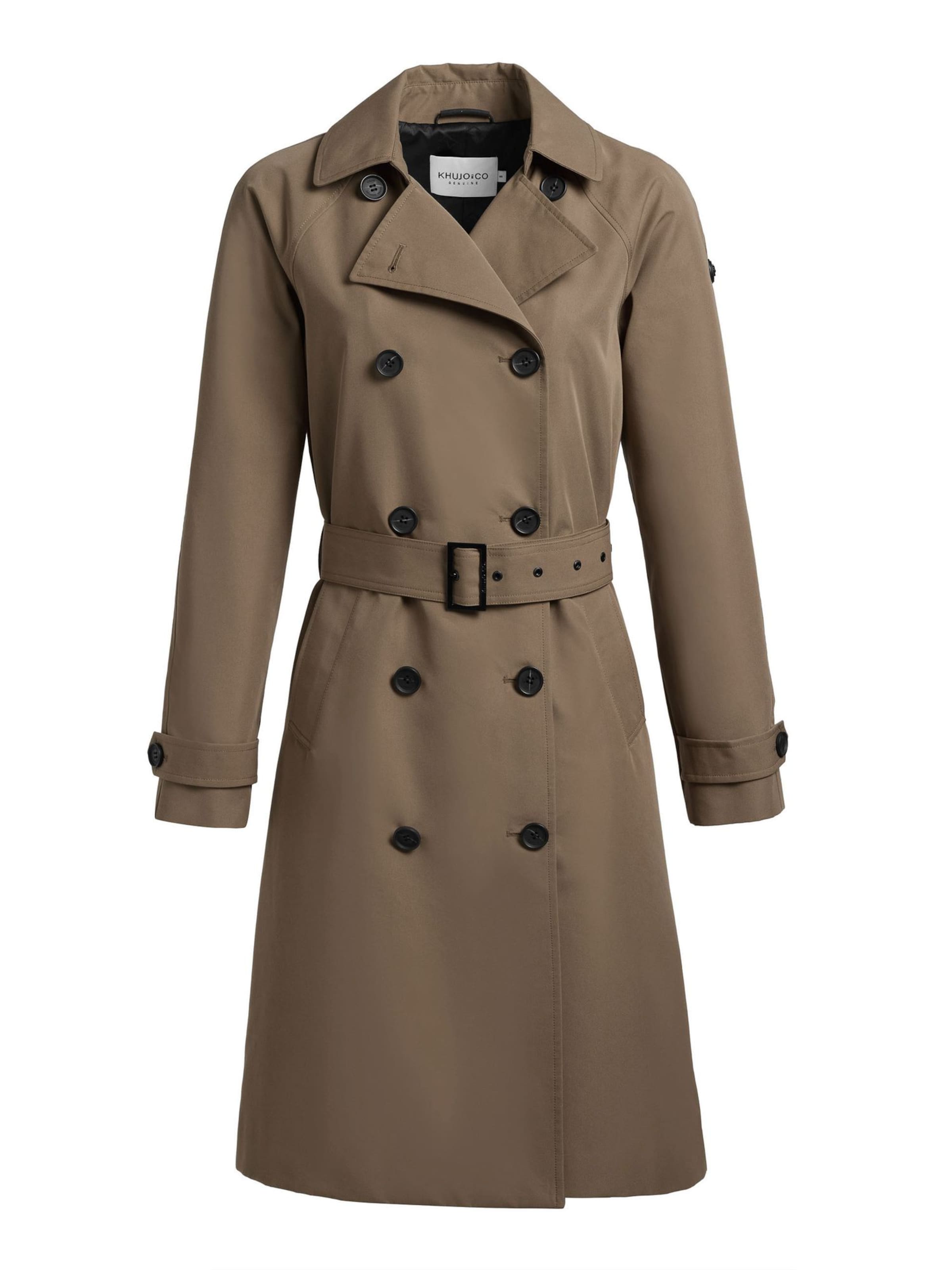 khujo Between-Seasons Coat in L in Brown, Item view