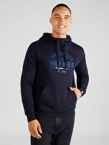 TOMMY HILFIGER Sweatshirt in Blauw: voorkant