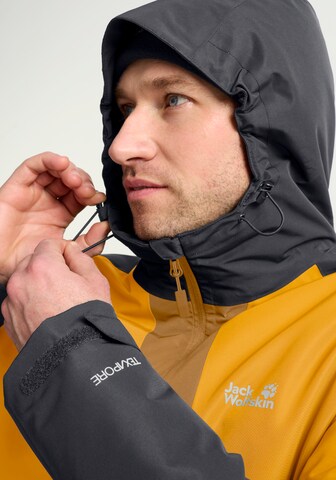 JACK WOLFSKIN Winter Jacket in Orange