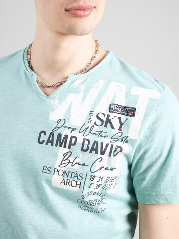 CAMP DAVID Shirt in Green