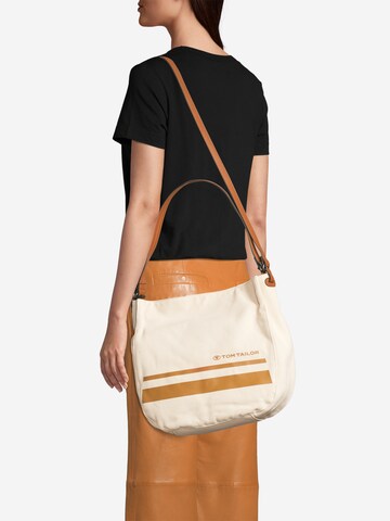 TOM TAILOR Crossbody Bag 'Ella' in Beige