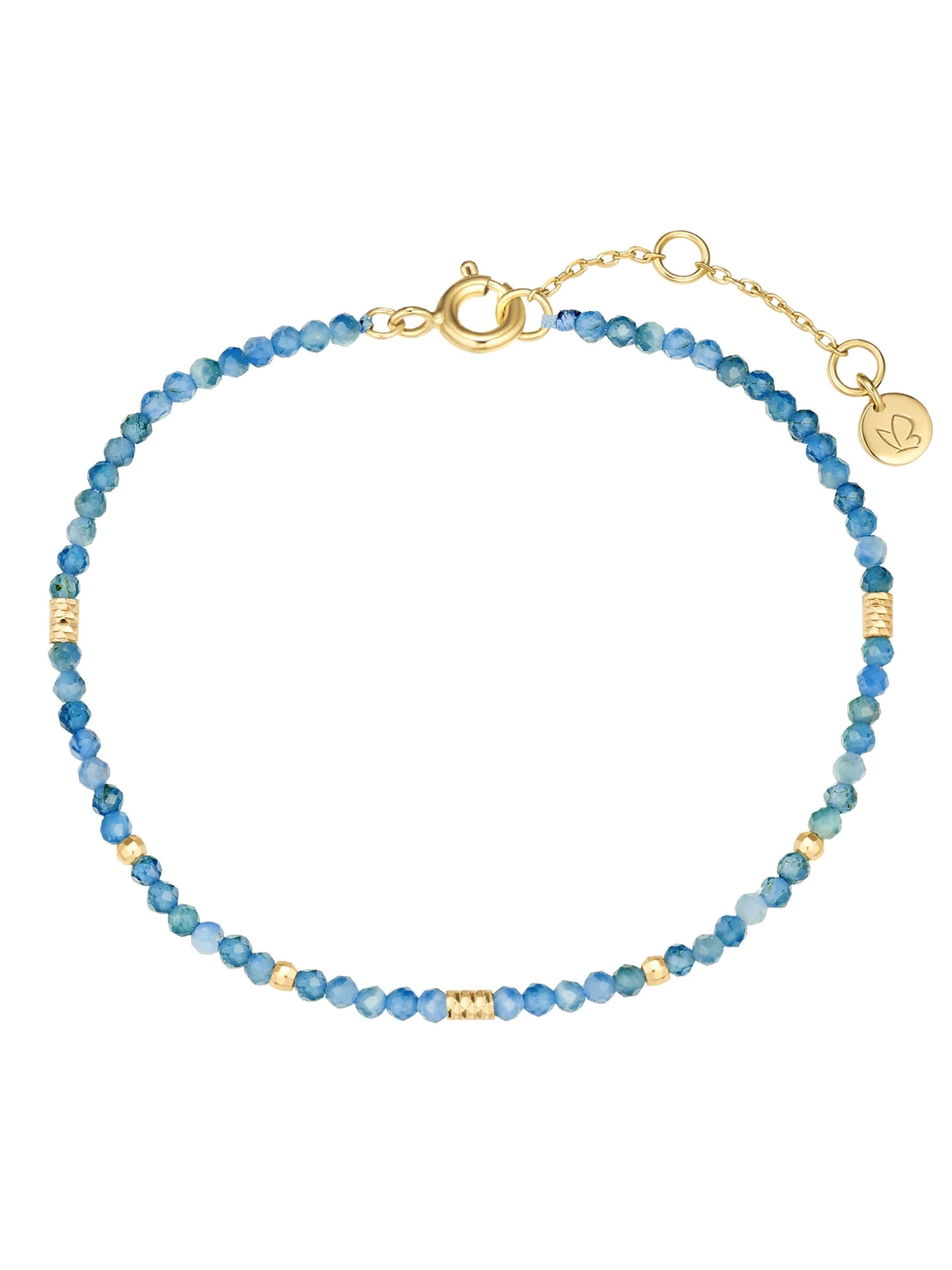 Braccialetto di Glanzstücke München in blu: frontale