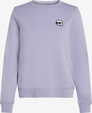 Karl Lagerfeld - Sudadera 'Ikonik 2.0' en lila: frente