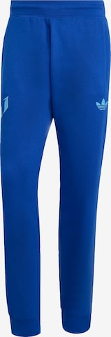 Effilé Pantalon 'Messi' ADIDAS ORIGINALS en bleu : devant