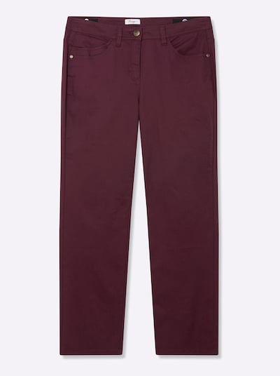 SHEEGO Hlače u burgund, Pregled proizvoda