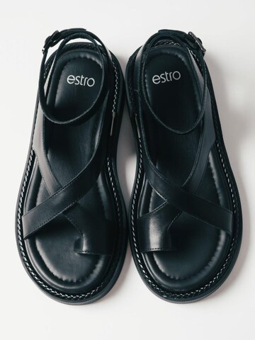 Estro Sandals '22-21' in Black