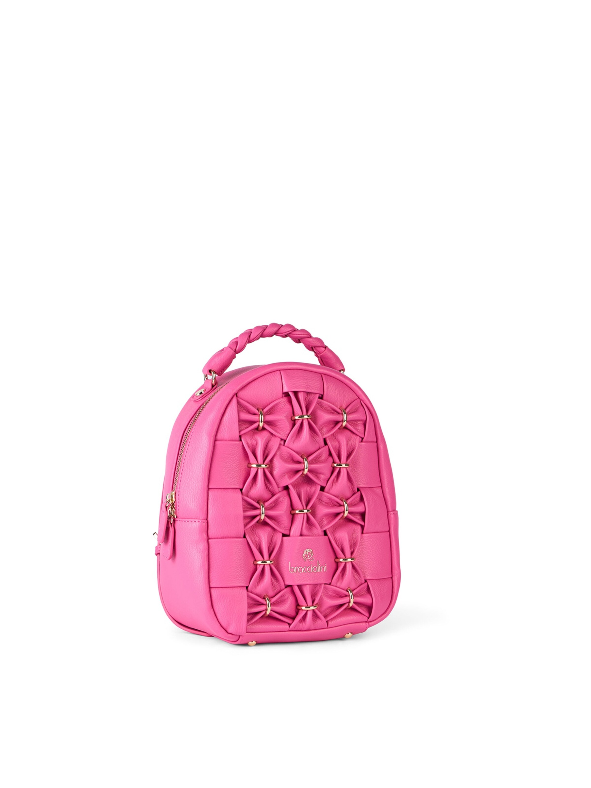 Sac à dos 'Floralie Chic' Braccialini en rose : devant