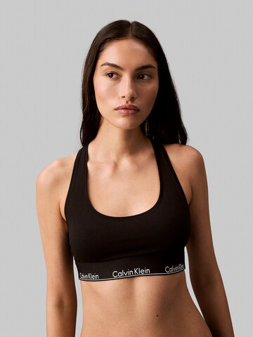 Calvin Klein Underwear Bustier BH in Zwart: voorkant
