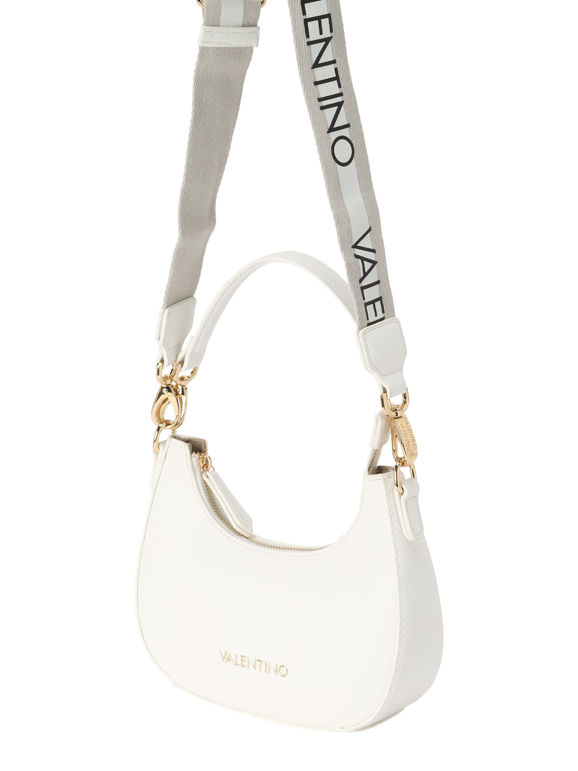 VALENTINO Õlakott 'Sacca', värv valge: eest vaates