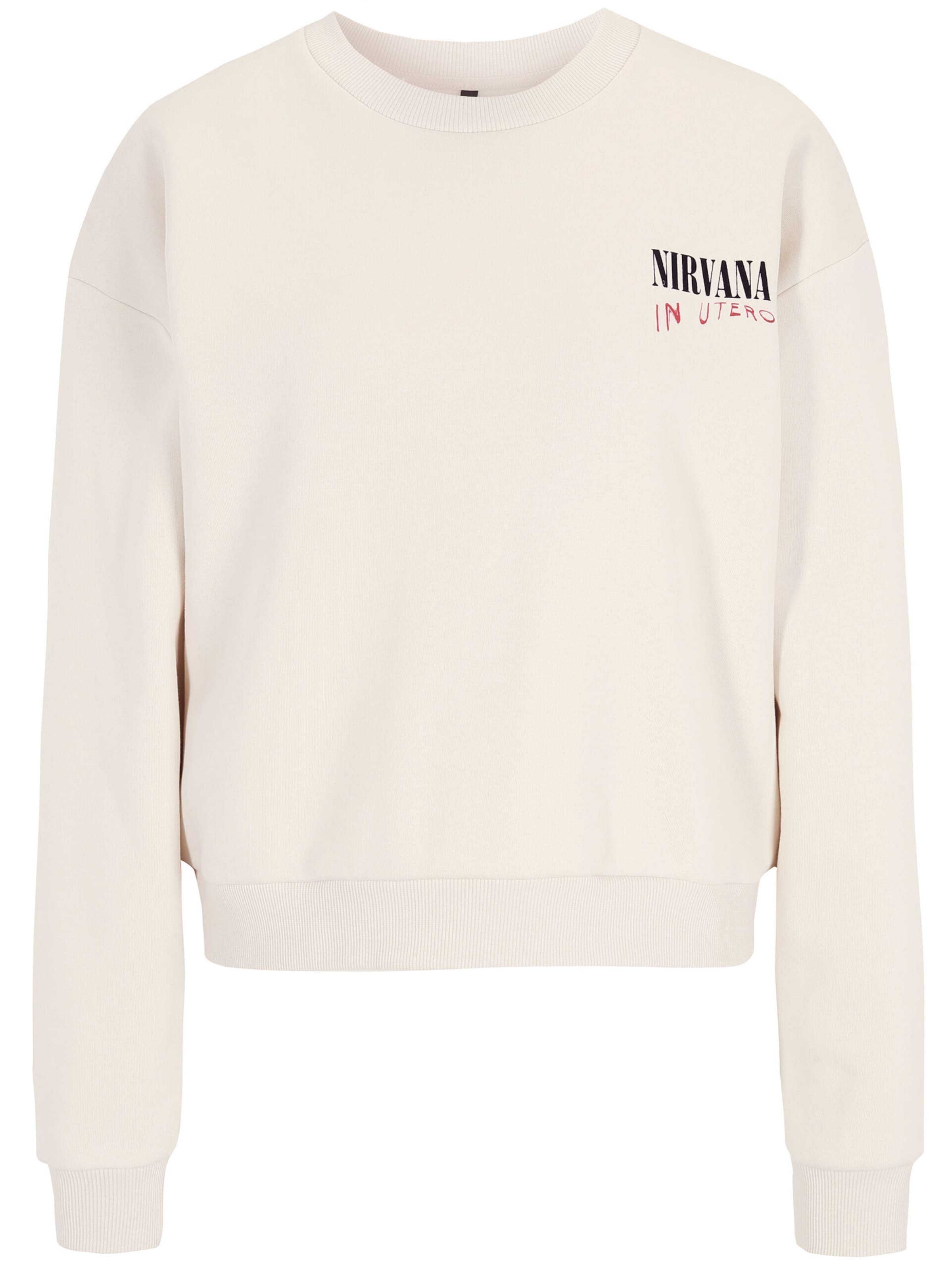 Course Sweatshirt 'NIRVANA' in Beige: voorkant