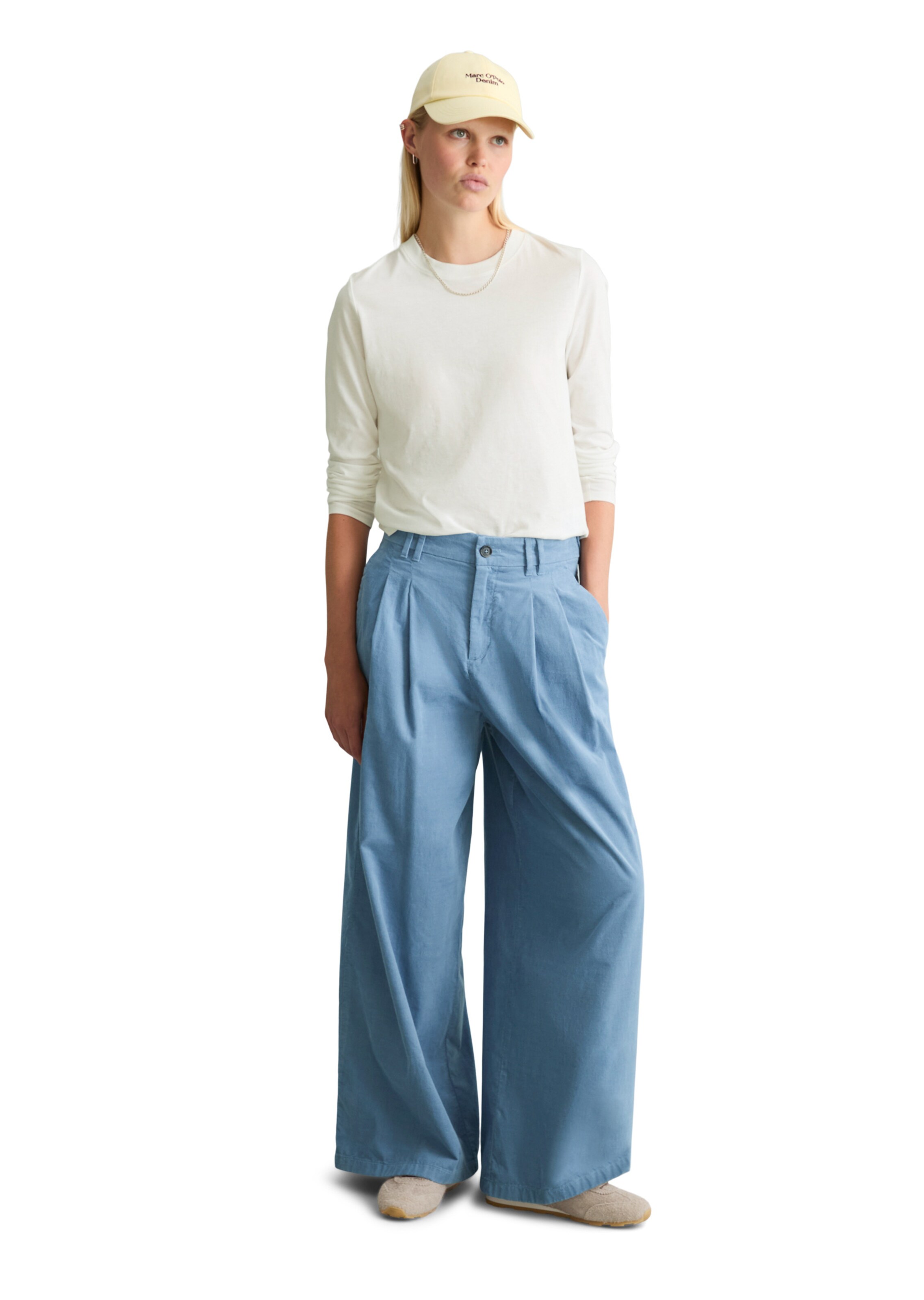 Loosefit Pantalon Marc O'Polo DENIM en bleu