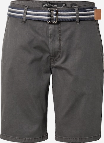 INDICODE JEANS Normální Chino kalhoty 'Cunning' – černá: přední strana