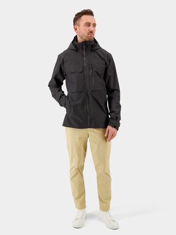 Didriksons Outdoorjas 'Aston' in Zwart