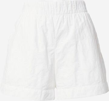 Loosefit Pantalon GAP en blanc : devant