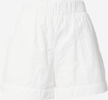 GAP Trousers in White: front