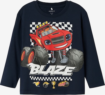 NAME IT Majica 'NMMAMAN BLAZE' | modra barva: sprednja stran