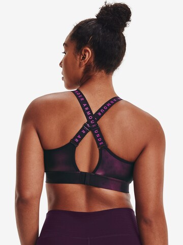 UNDER ARMOUR Bustier Sport bh 'Infinity' in Lila