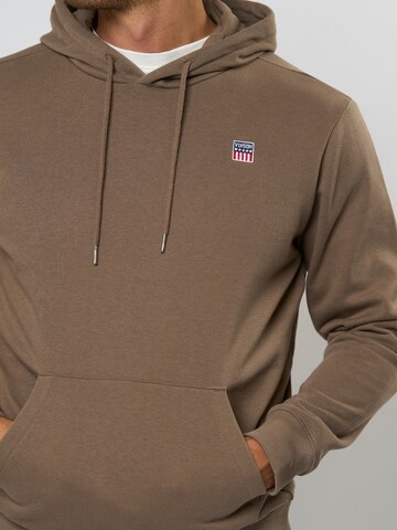 Pull-over 'Johan' VINSON en marron