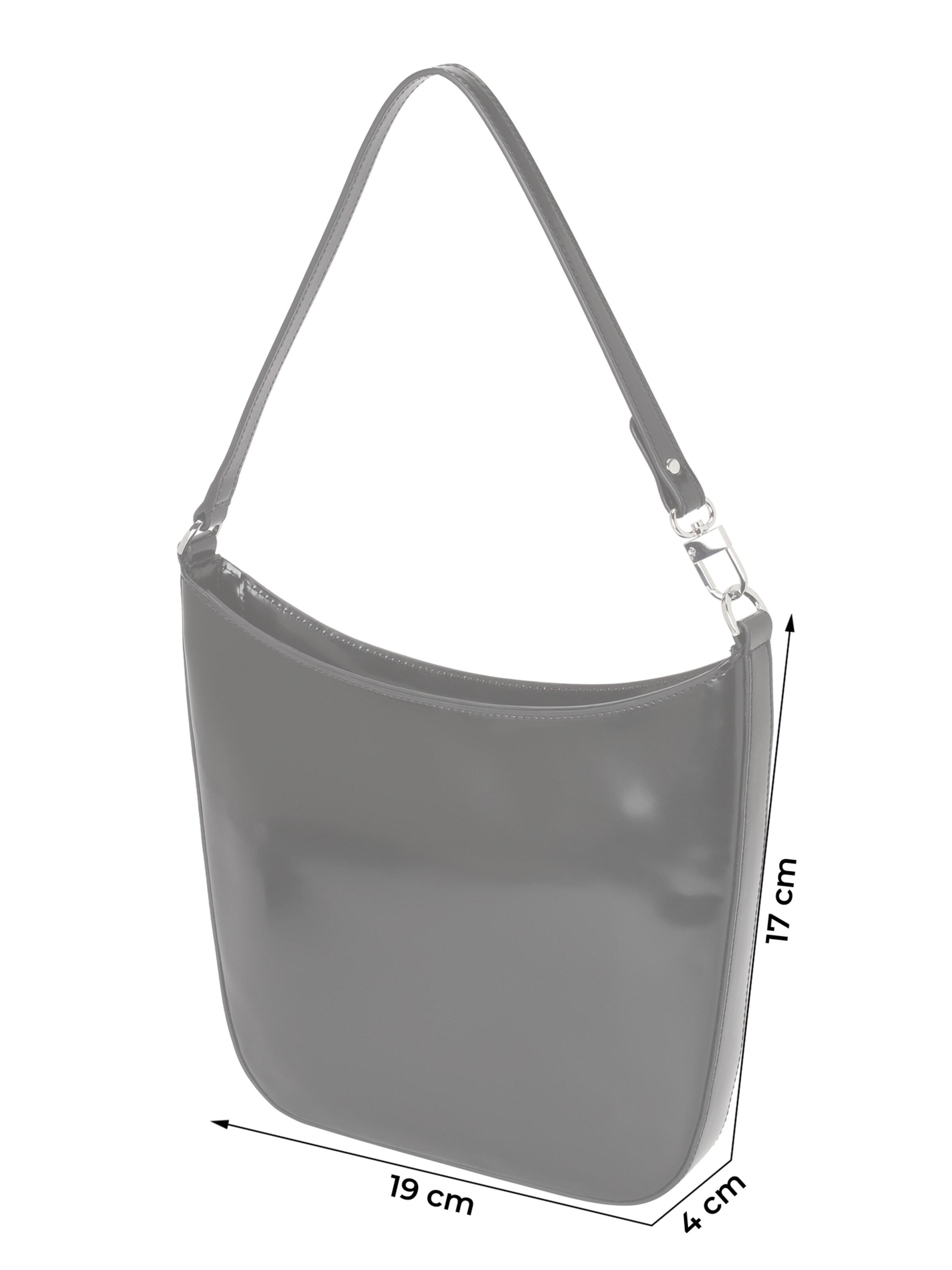 Borsa a spalla 'SULI' di By Far in nero