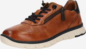 Chaussure à lacets SALAMANDER en marron : devant