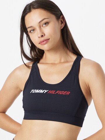 Bustieră Sutien de la TOMMY HILFIGER pe albastru: față