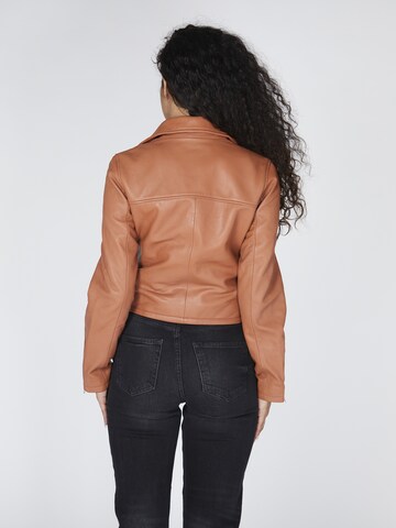 Bolongaro Trevor Tussenjas 'MINIMAL BIKER' in Bruin