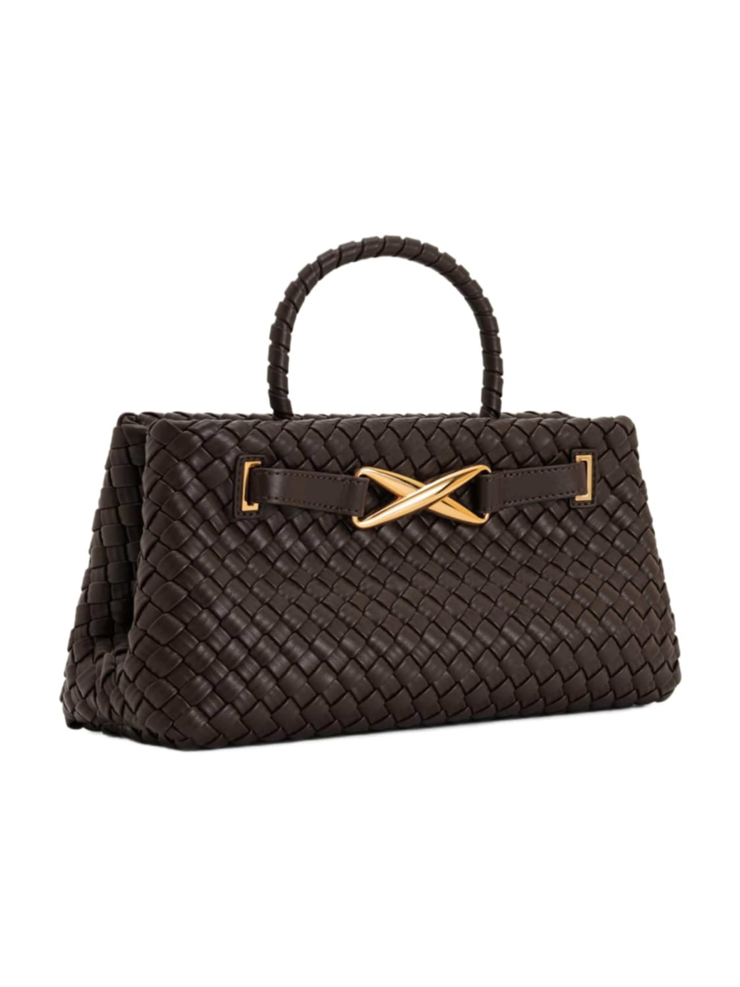 JW PEI Håndtaske 'JW PEI Cabas / Shopping Elora Dark Brown' i brun