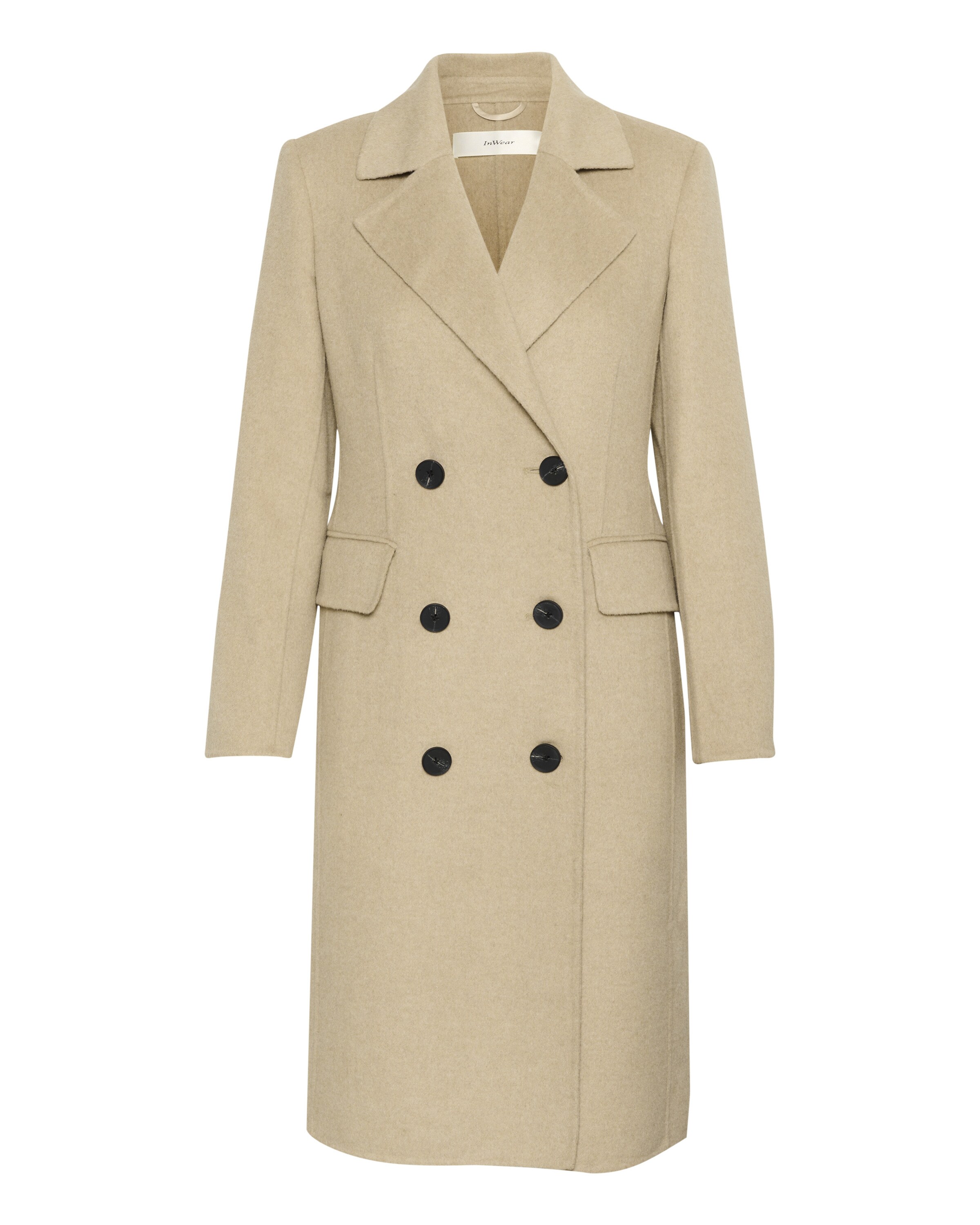 Manteau mi-saison 'Ulani' InWear en beige : devant