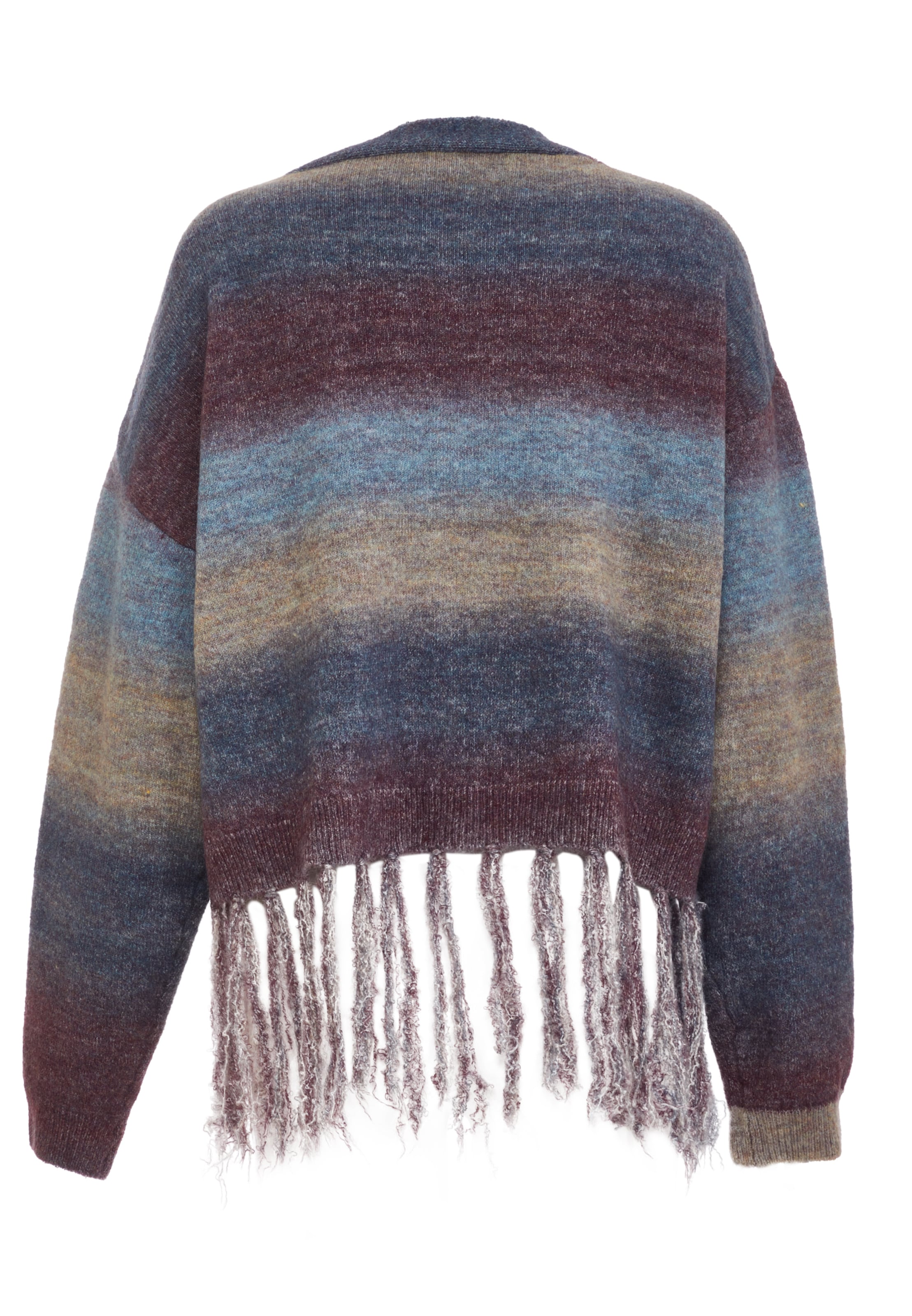 Jalene - Casaco de malha em azul