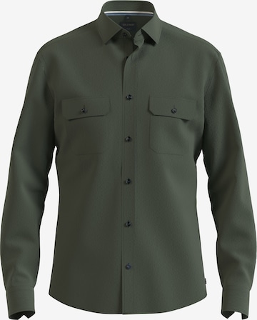 OLYMP Regular fit Button Up Shirt in Green: front