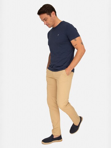 T-Shirt Jacey Quinn en bleu