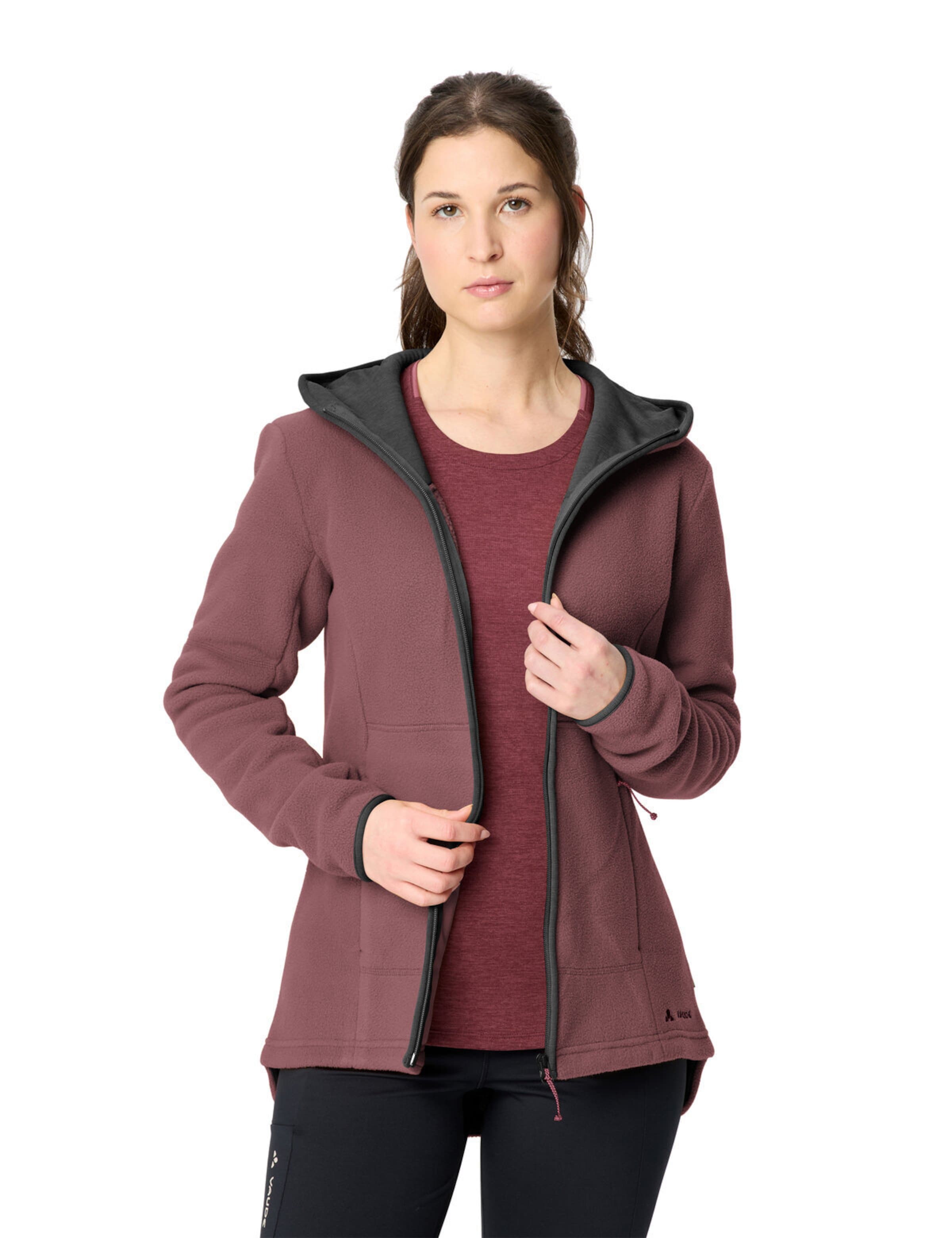 VAUDE Funktionsfleecejacke 'Neyland II' in Rot