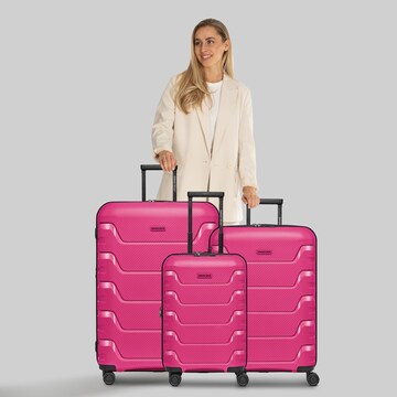 Set di valigie di Smartbox in rosa: frontale